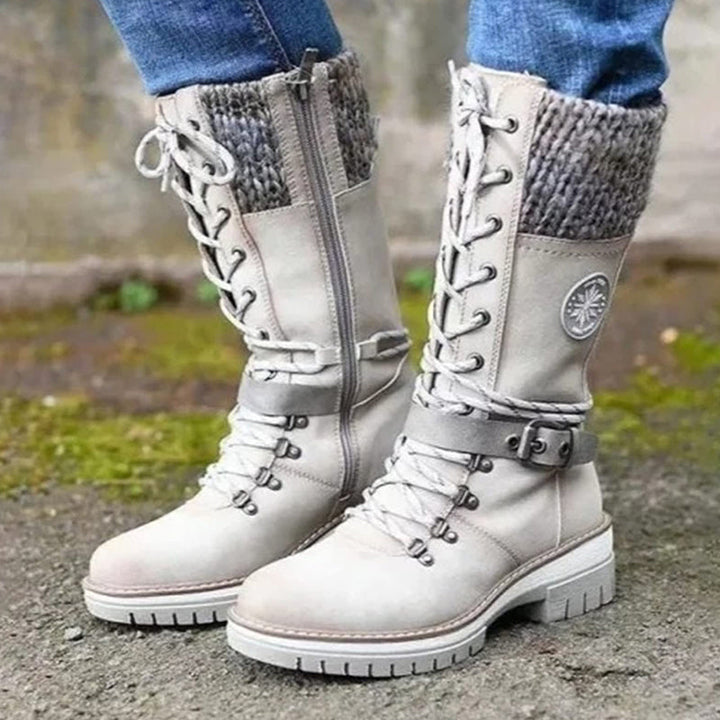 Drune | Warm und Elegant Schneestiefel