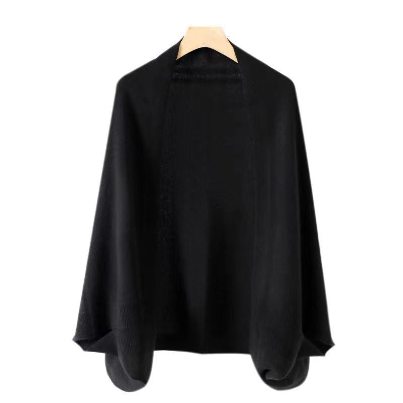 Drune | Faux Cashmere Warmer Doppelschal Schal Strickjacke