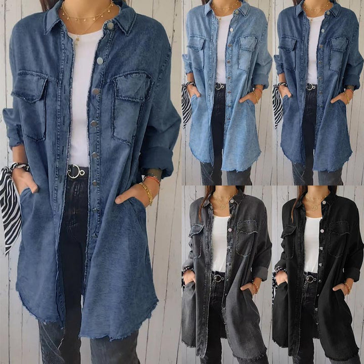Drune | Oversized Denim Hemd
