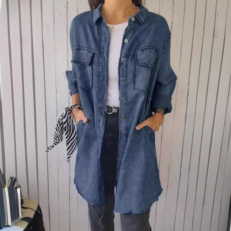 Drune | Oversized Denim Hemd