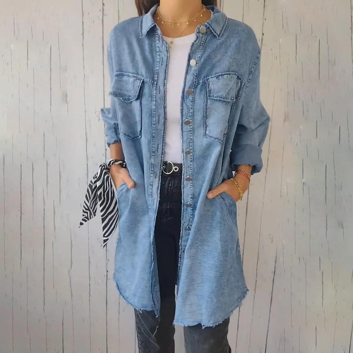 Drune | Oversized Denim Hemd
