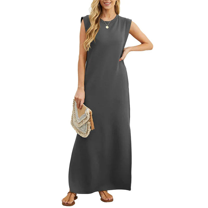 Drune | Elegantes Ärmelloses Maxikleid