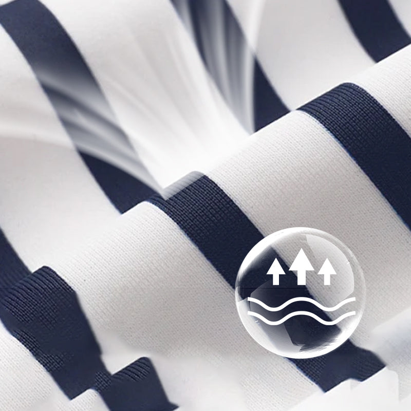 Drune | Casua Gestreiftes T-Shirt