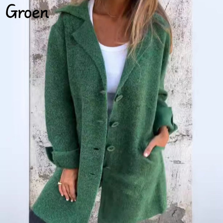 Drune | Langer Eleganter Mantel für Damen