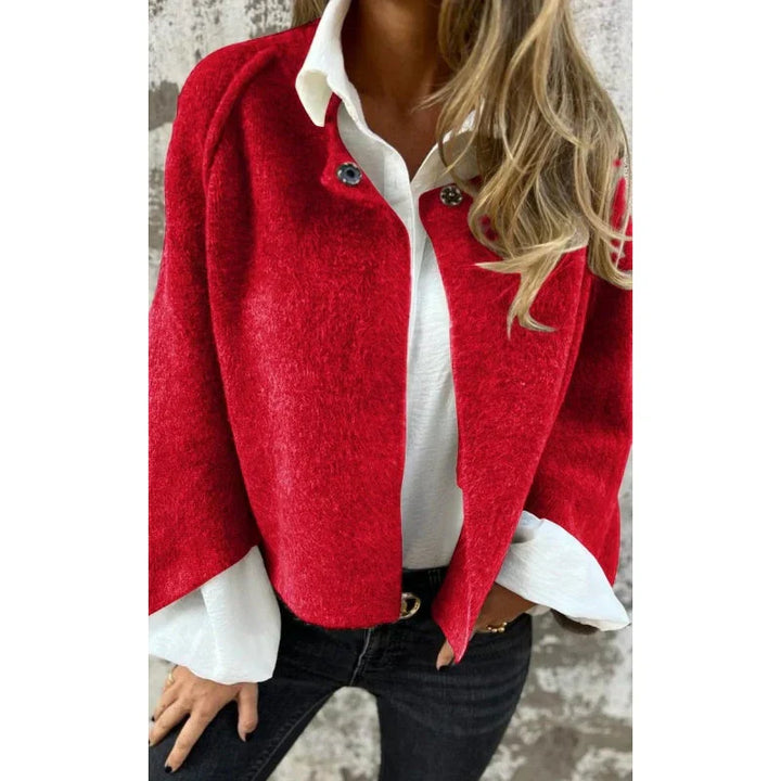 Drune | gemütliche cropped Jacke für Damen