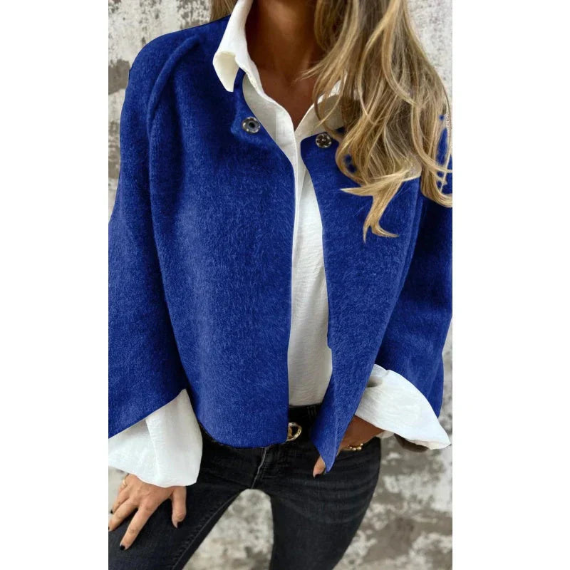 Drune | gemütliche cropped Jacke für Damen