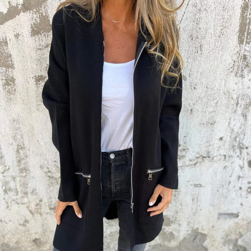 Drune | Lange, Anspruchsvolle Jacke für Frauen