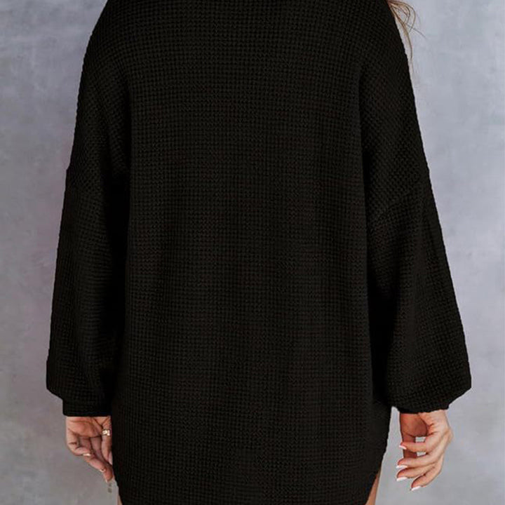 Drune | Lässiges Waffelstrickhemd
