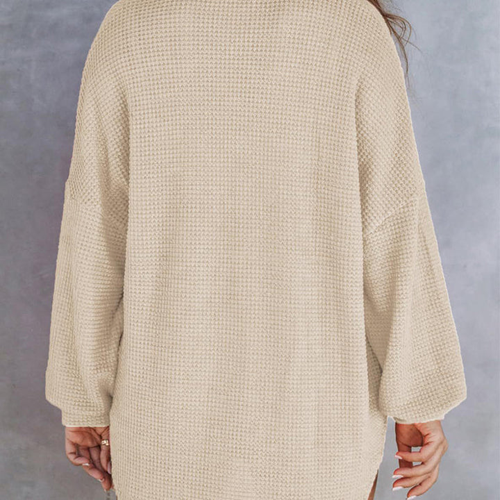 Drune | Lässiges Waffelstrickhemd