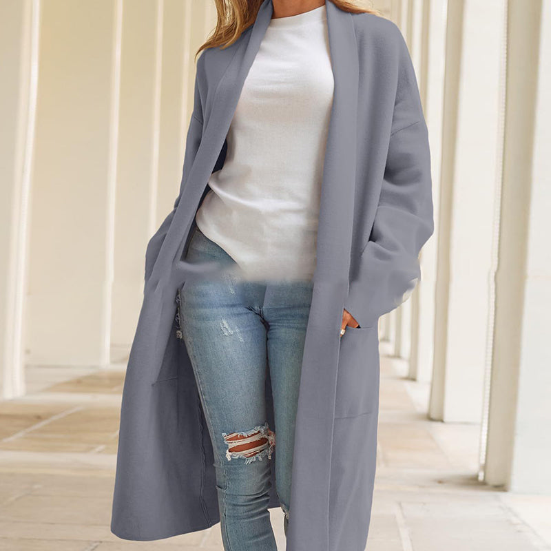 Drune | Klassische Lange Jacke für Frauen