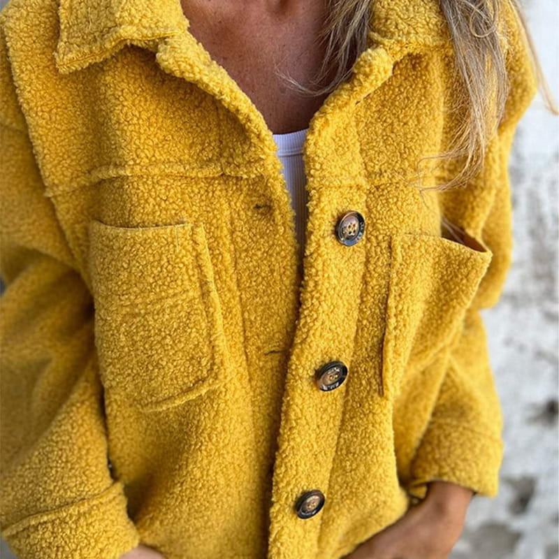 Drune | Jacke aus Bouclewolle Warmkomfort Lässiger und trendiger Look