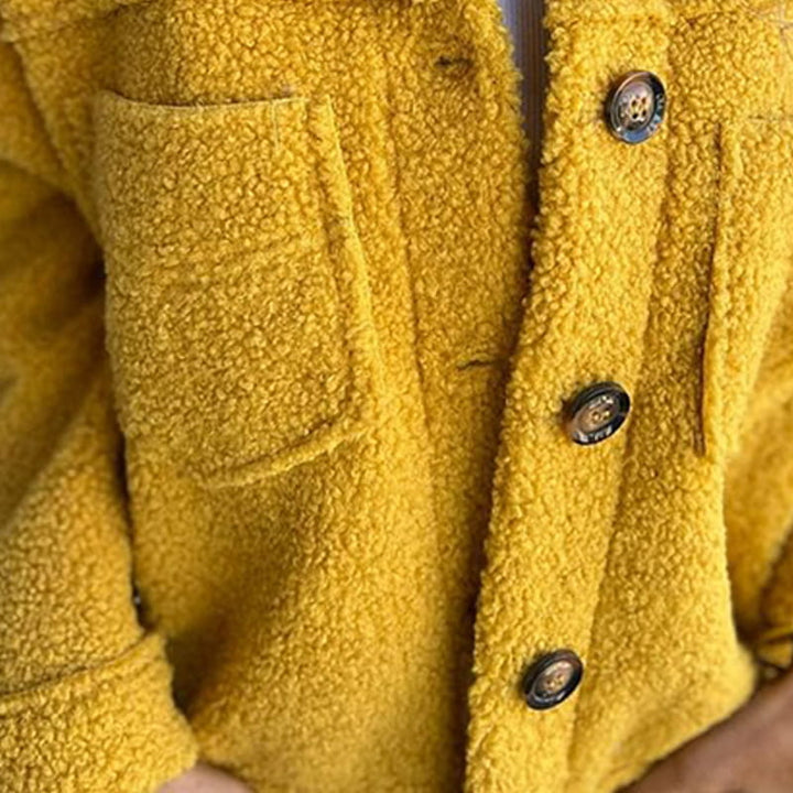 Drune | Jacke aus Bouclewolle Warmkomfort Lässiger und trendiger Look