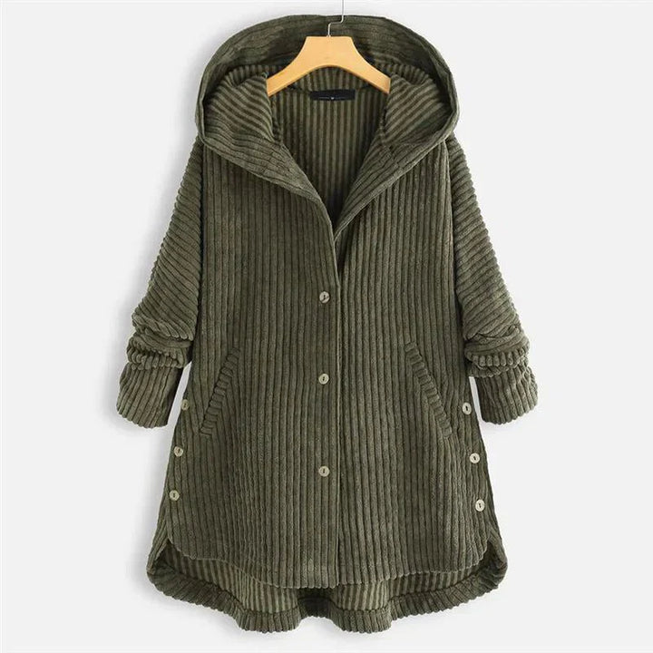 Drune | Cordjacke - Knopfdesign - Warm & Stilvoll - Legere Oberbekleidung