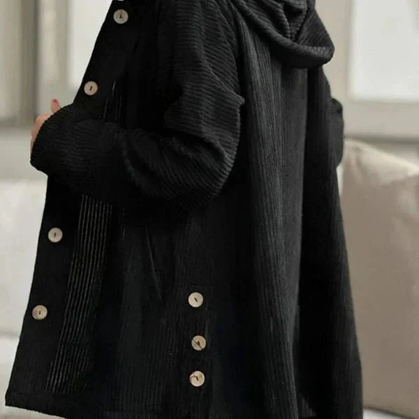 Drune | Cordjacke - Knopfdesign - Warm & Stilvoll - Legere Oberbekleidung