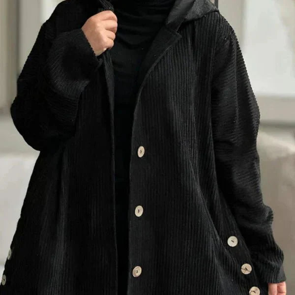 Drune | Cordjacke - Knopfdesign - Warm & Stilvoll - Legere Oberbekleidung