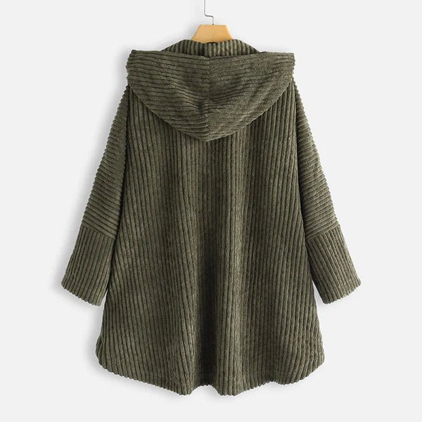 Drune | Cordjacke - Knopfdesign - Warm & Stilvoll - Legere Oberbekleidung