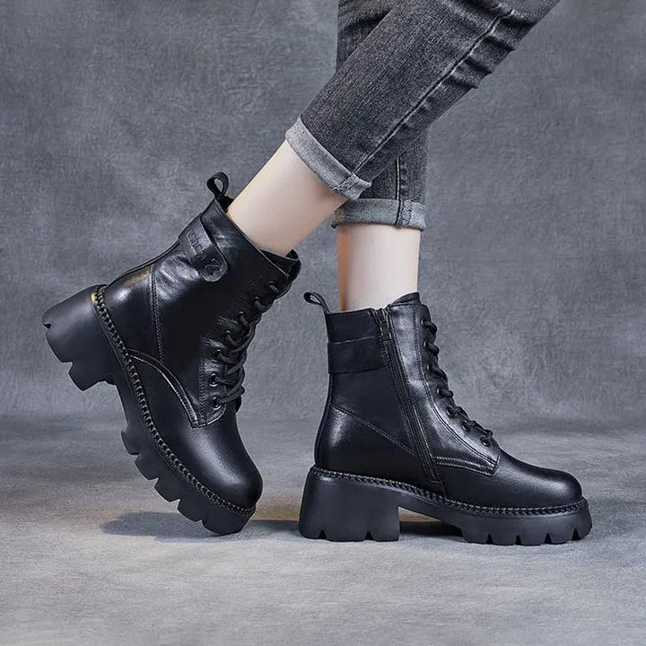 Drune | Stylische Orthopädische Lederstiefel