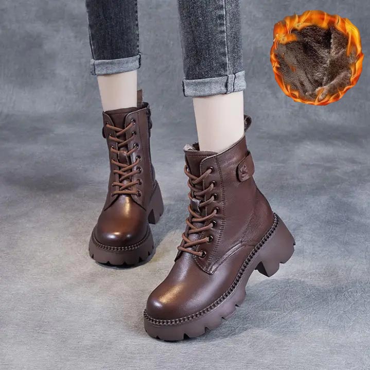 Drune | Stylische Orthopädische Lederstiefel