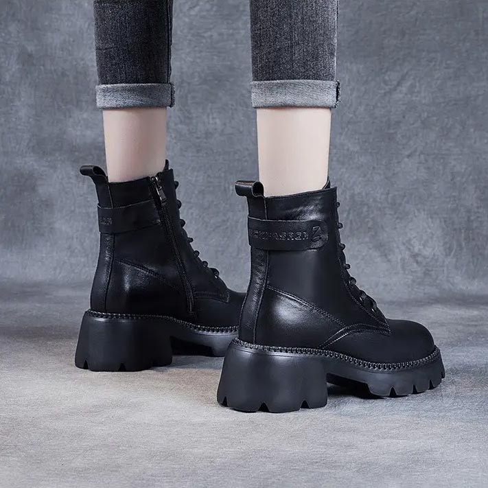 Drune | Stylische Orthopädische Lederstiefel