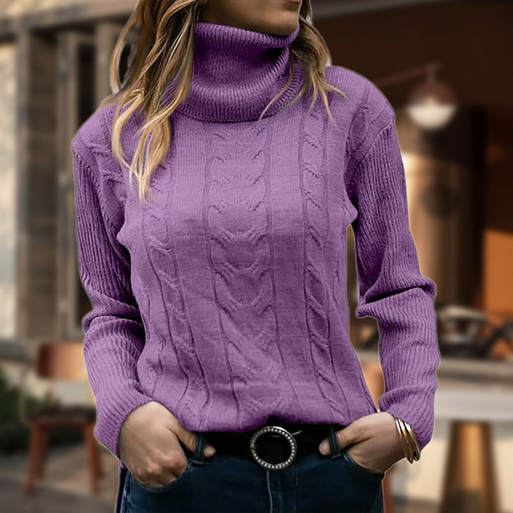 Drune | Stilvolle Damen Rollkragenpullover mit Langen Ärmeln