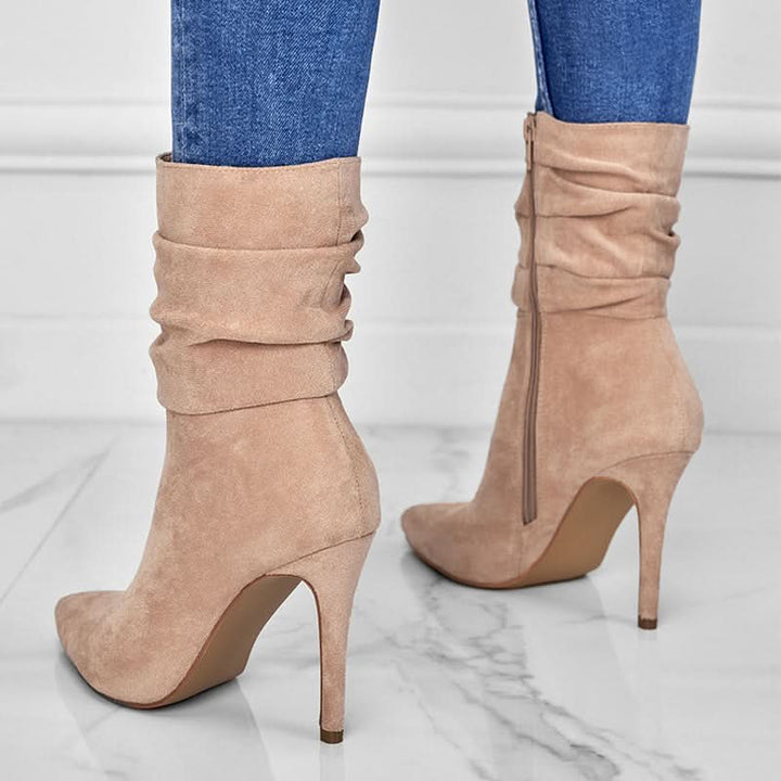 Drune | Elegante Ankle Boots mit Hohem Absatz