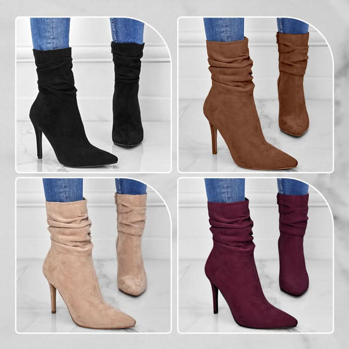 Drune | Elegante Ankle Boots mit Hohem Absatz