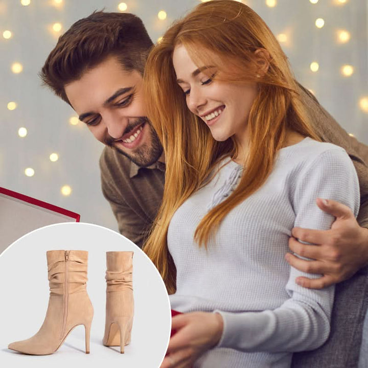Drune | Elegante Ankle Boots mit Hohem Absatz