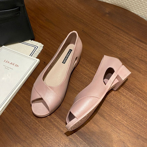 Drune | Cut Out Komfort Heels