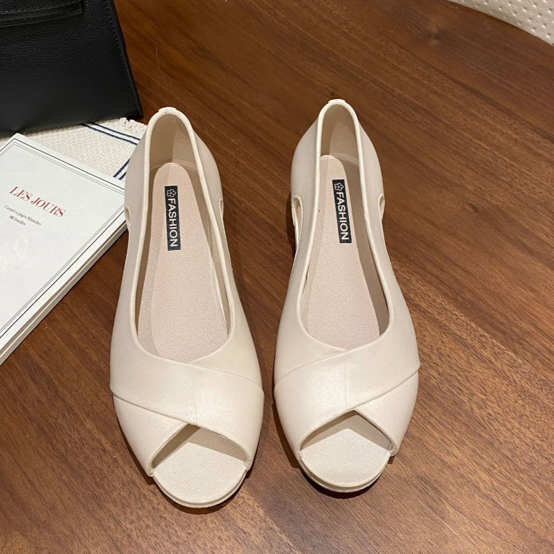 Drune | Cut Out Komfort Heels