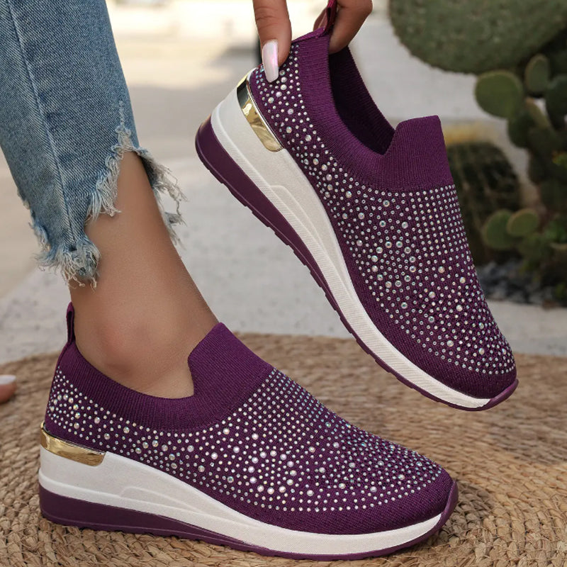 Lässige Slip-On Mesh-Sneaker für Frauen Drune Drune