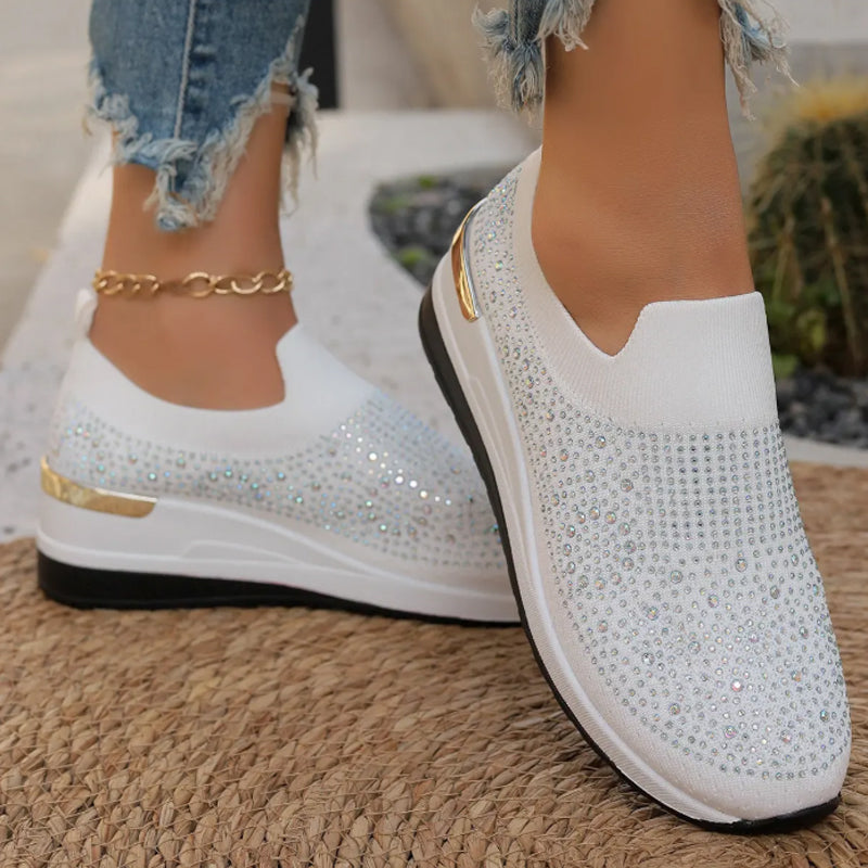 Lässige Slip-On Mesh-Sneaker für Frauen Drune Drune