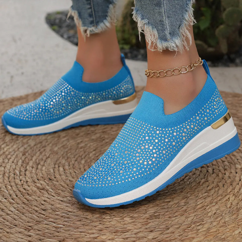 Lässige Slip-On Mesh-Sneaker für Frauen Drune Drune