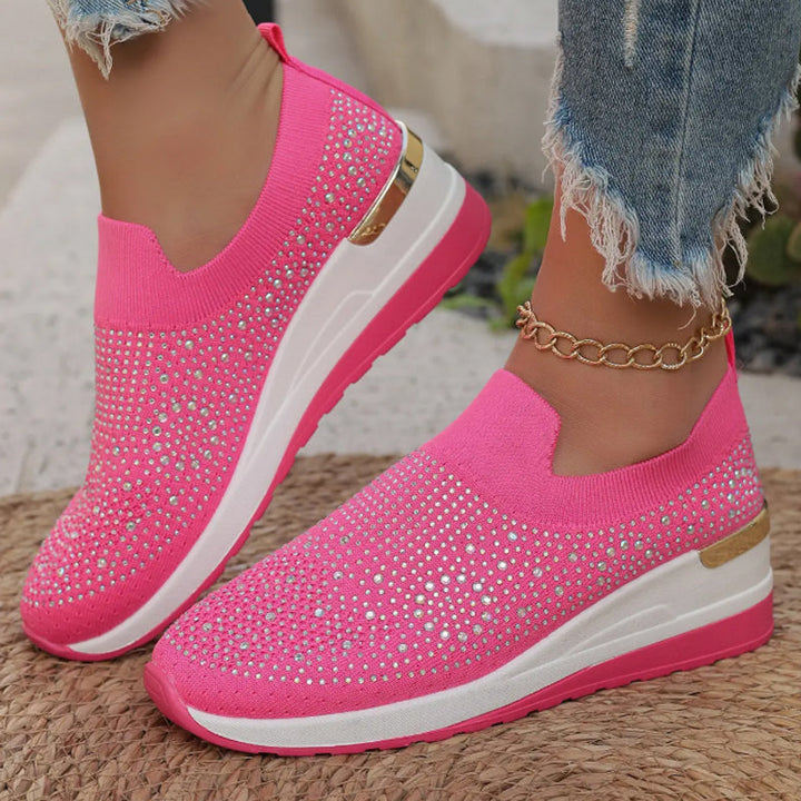 Lässige Slip-On Mesh-Sneaker für Frauen Drune Drune