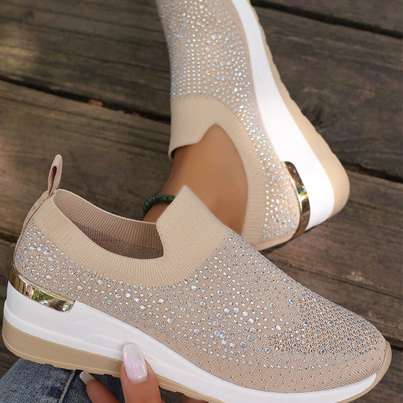 Lässige Slip-On Mesh-Sneaker für Frauen Drune Drune
