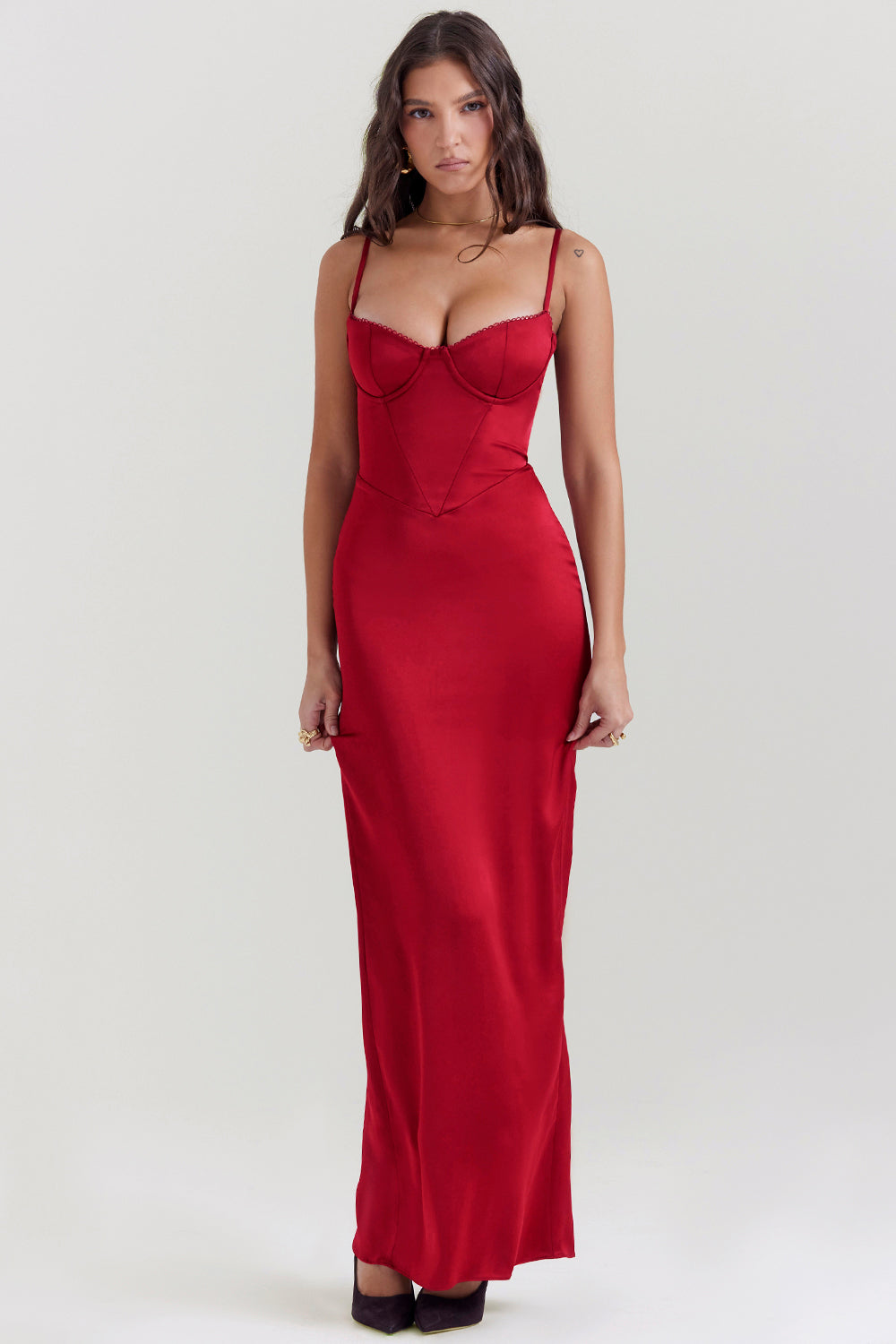 Drune | Korsett Maxi Kleid
