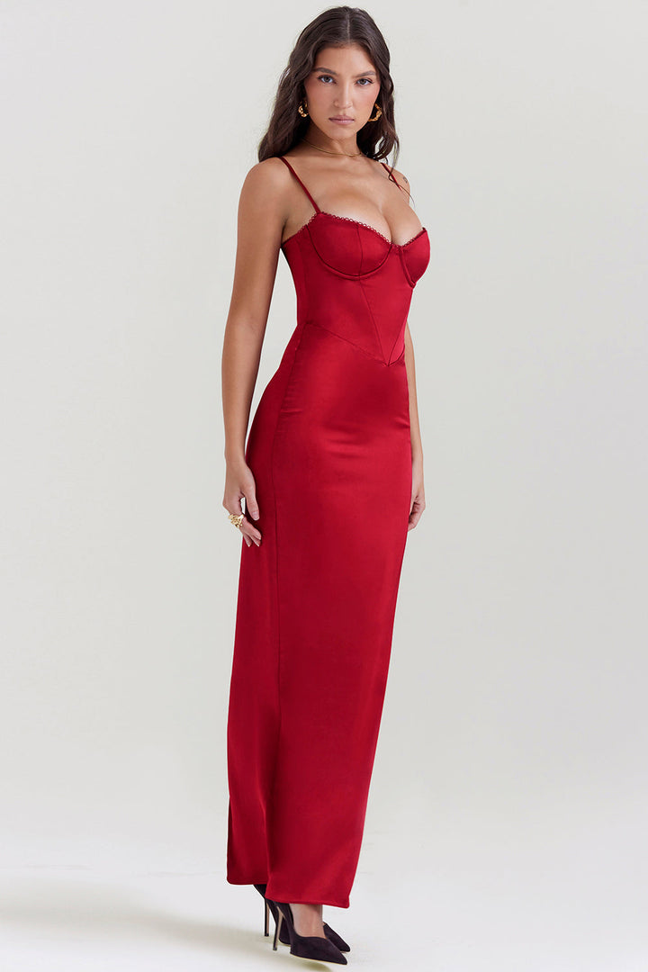 Drune | Korsett Maxi Kleid