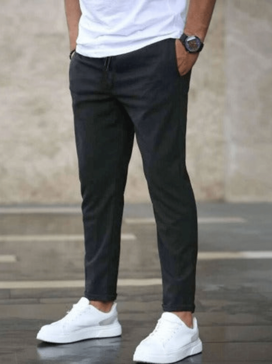 Drune | Moderne Stretch Hose Herren Hose