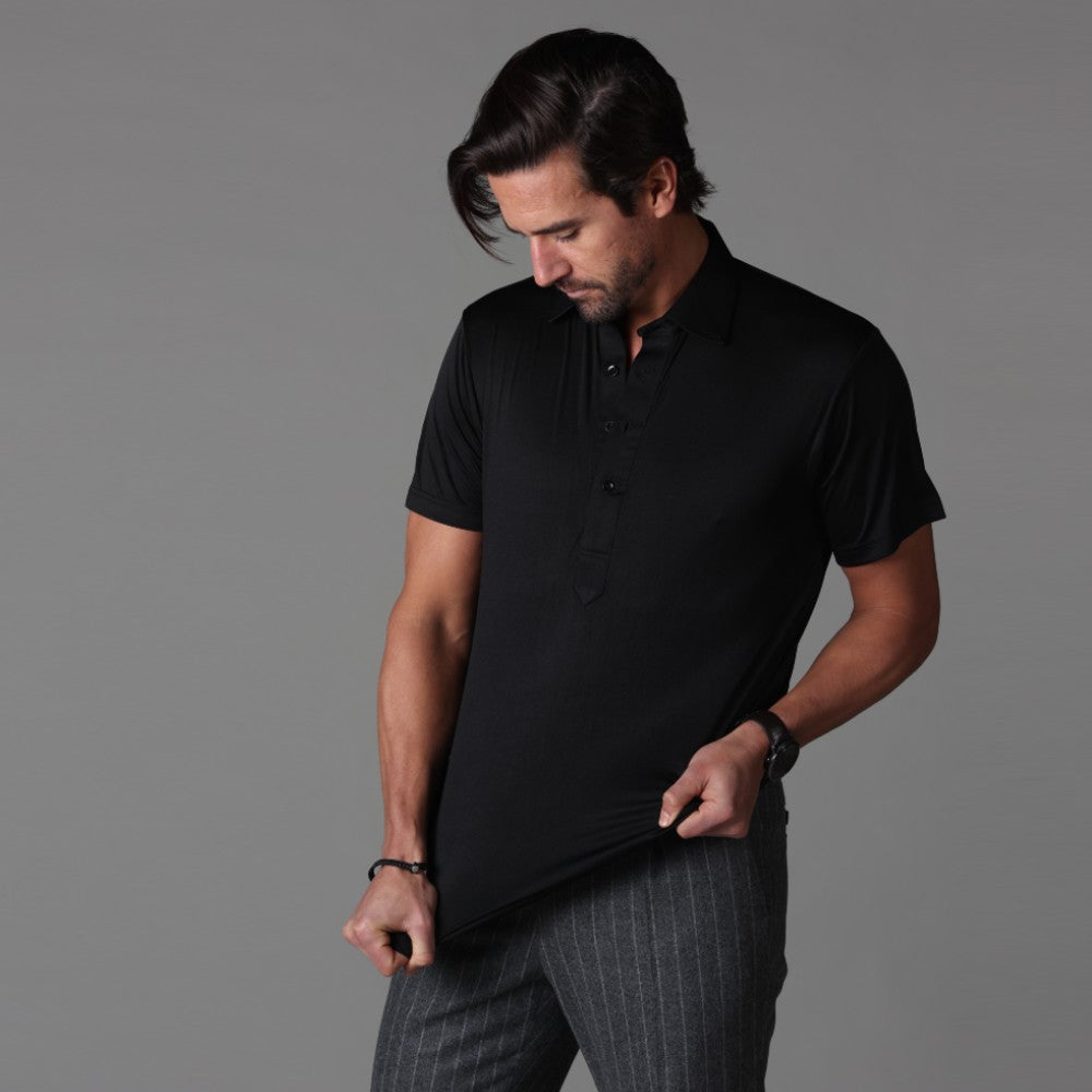 Drune | Kleid-Polo mit Steifem Kragen