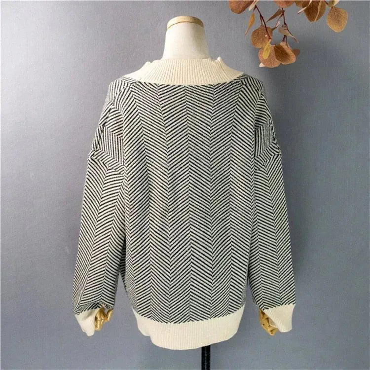 Drune | Übergröße Damen Strickjacke