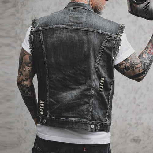 Drune | Denim Weste Für Herren Lässig, Vielseitig & Komfortabel