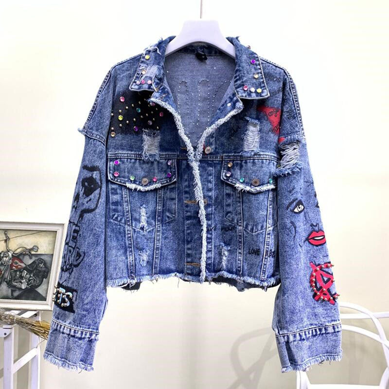 Drune | Stylische Jeansjacke - Lässige und Schicke Damenmode