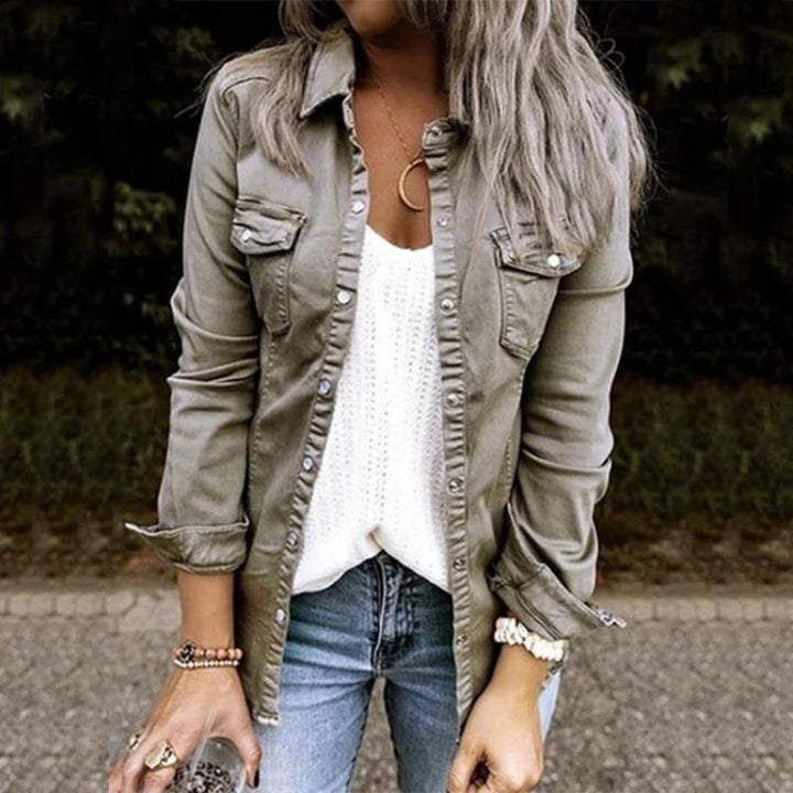 Drune | Stylische Jeansjacke für Damen - Bequem & Vielseitig