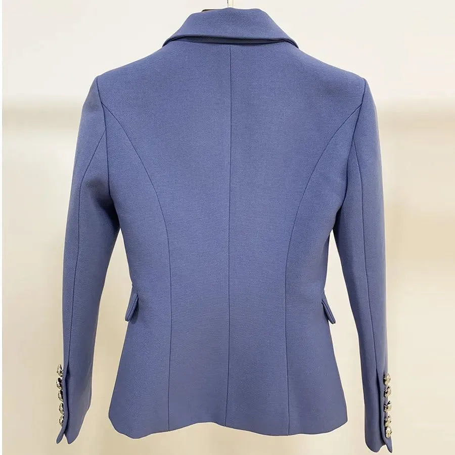 Drune | Stylischer Doppelreihiger Blazer Damen - Lässig - Unifarben