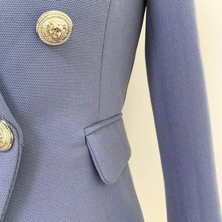 Drune | Stylischer Doppelreihiger Blazer Damen - Lässig - Unifarben