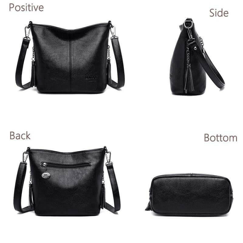 Drune | Leder Schultertasche Organisiert Bleiben Mit Stil!