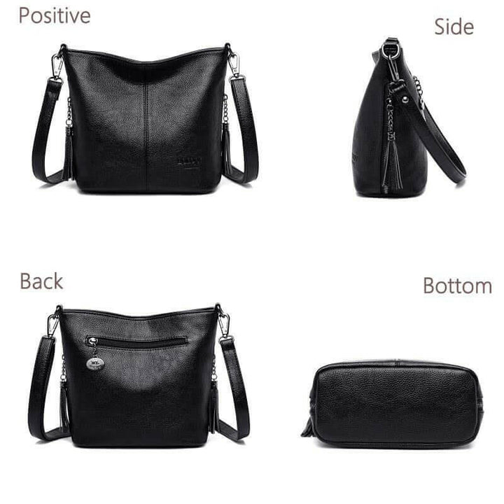 Drune | Leder Schultertasche Organisiert Bleiben Mit Stil!