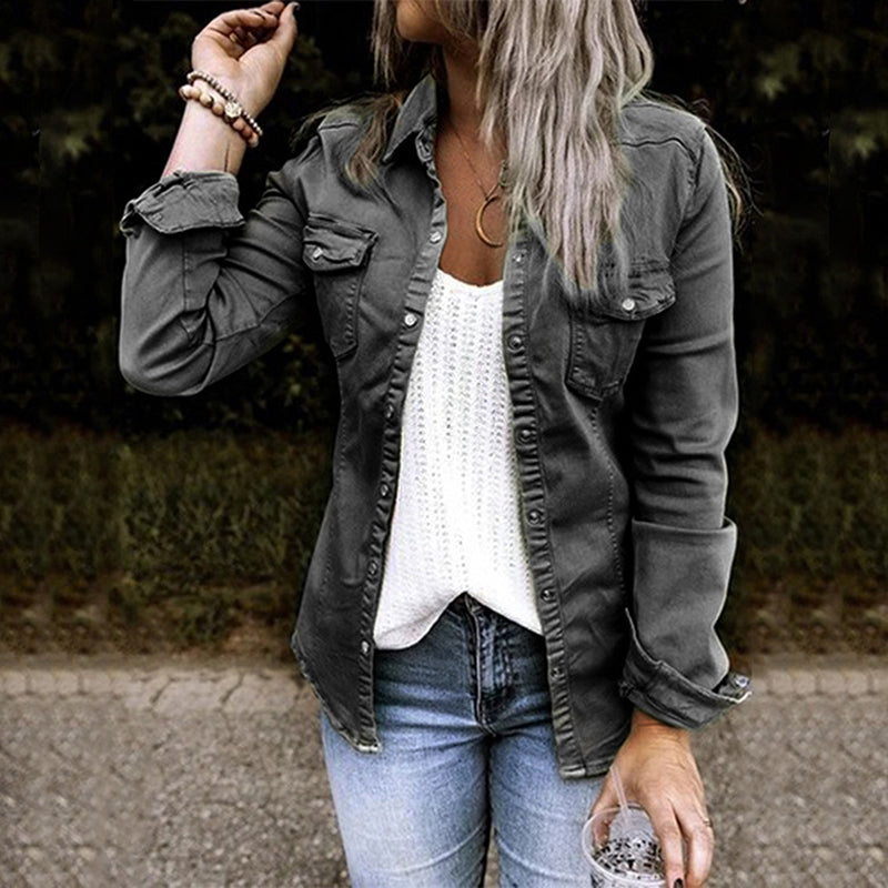 Drune | Stilvolle Damen-Jeansjacke