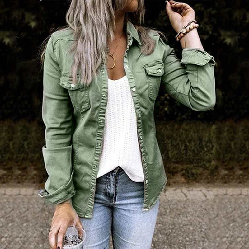 Drune | Stilvolle Damen-Jeansjacke
