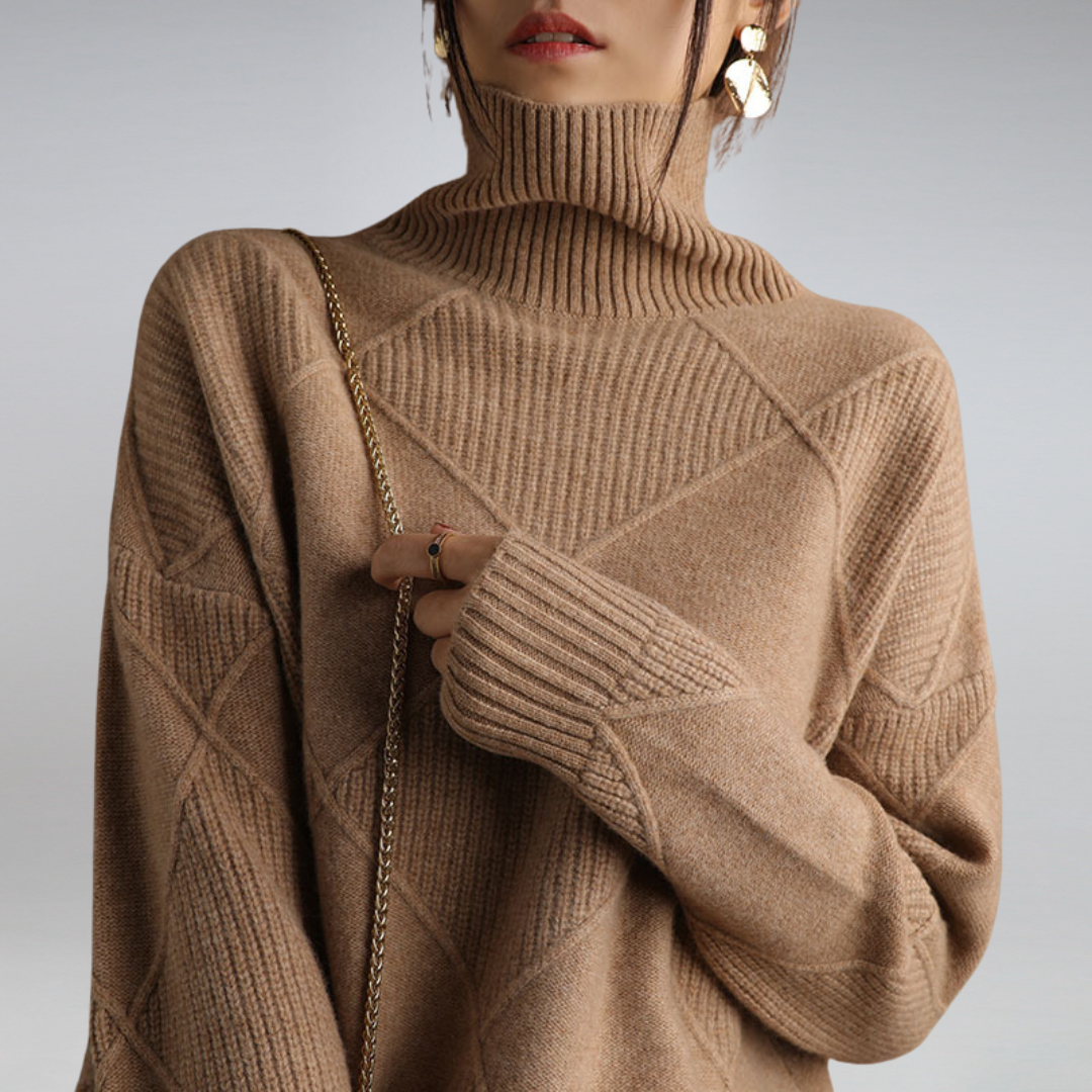 Drune | Stilvoller Damen-Rollkragenpullover