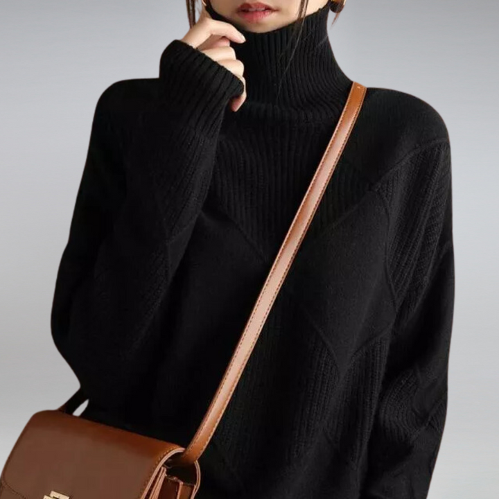 Drune | Stilvoller Damen-Rollkragenpullover